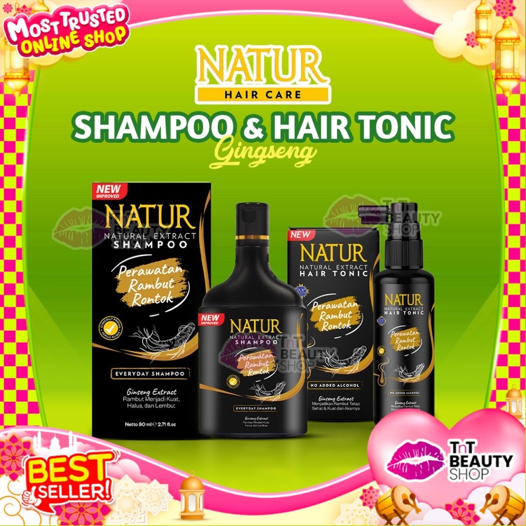 Natur Shampoo & Hair Tonic 2 in 1 | TnT Beauty Shop