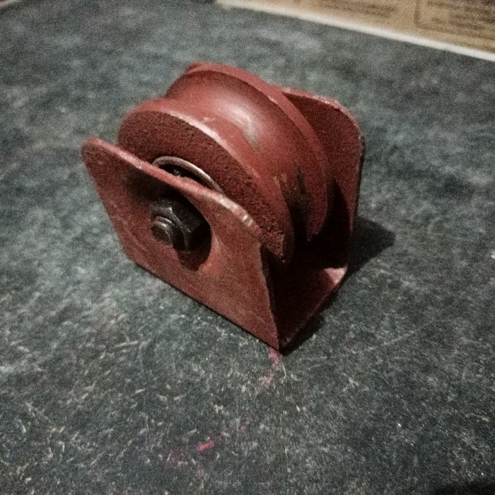 Roda Pagar Besi 6cm U (Beton/Behel)