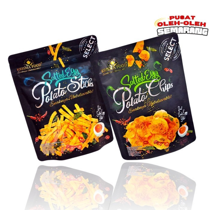 

Keripik Kentang Stick Potato Chips Stick Merk Krisma Food