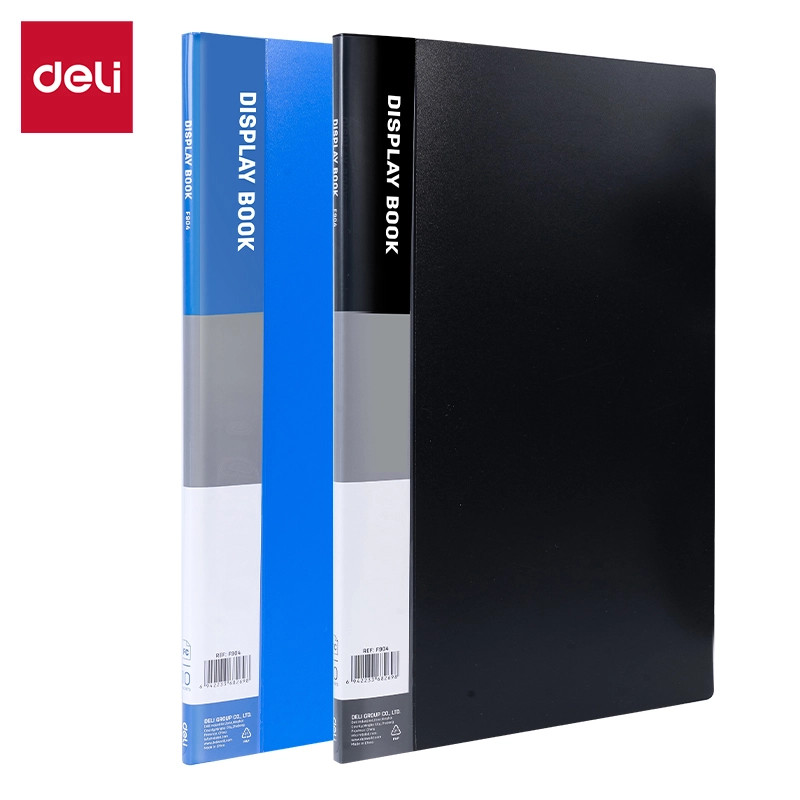 

Deli | Display Book (Clear Holder) | FC | 10 20 30 40 60 80 Pockets | EF90X