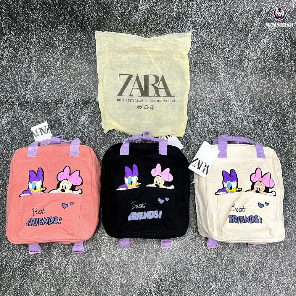 ZARA MINI BACKPACK / TAS RANSEL ANAK / BAGPACK / TAS SEKOLAH / TAS KASUAL / TAS ANAK / TAS PRIA /