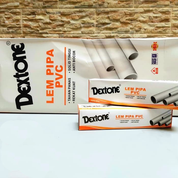 Lem Pipa PVC Tube Dextone Wavin Fitting Sambungan Air Anti Bocor