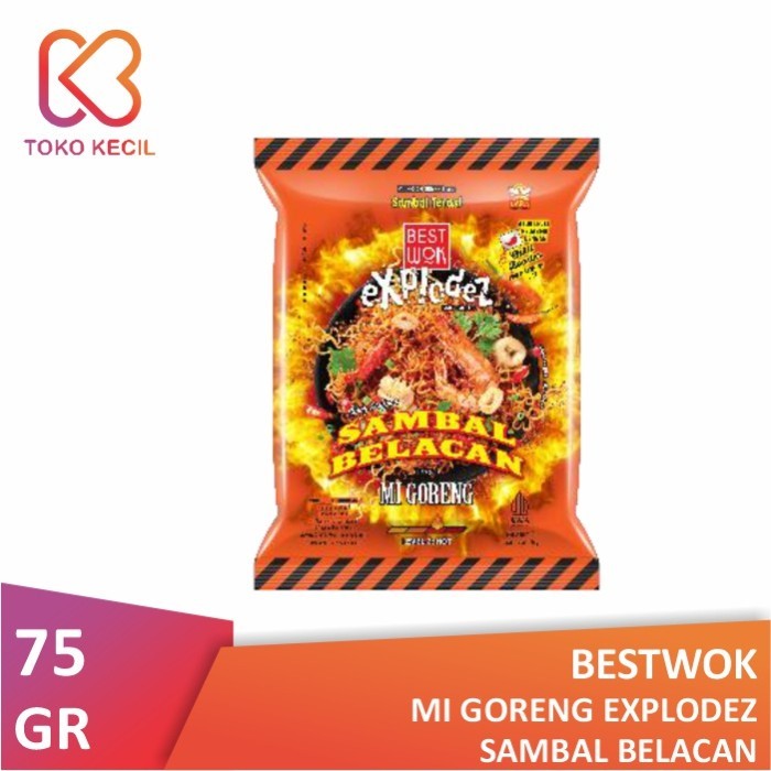 

Best Wok Mi Goreng Explodez Sambal Belacan 75gr