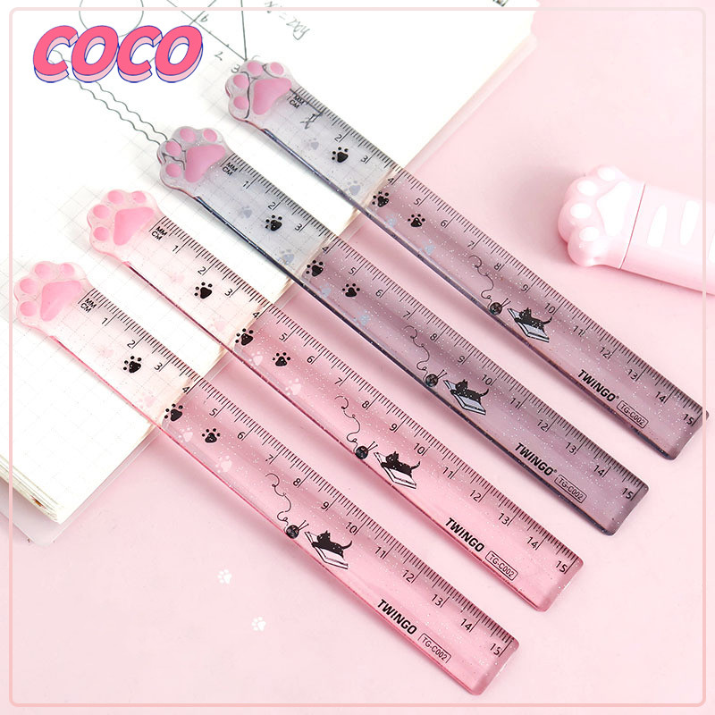 

Cute Ruler/ Penggaris Lucu Kaki Kucing - 15cm