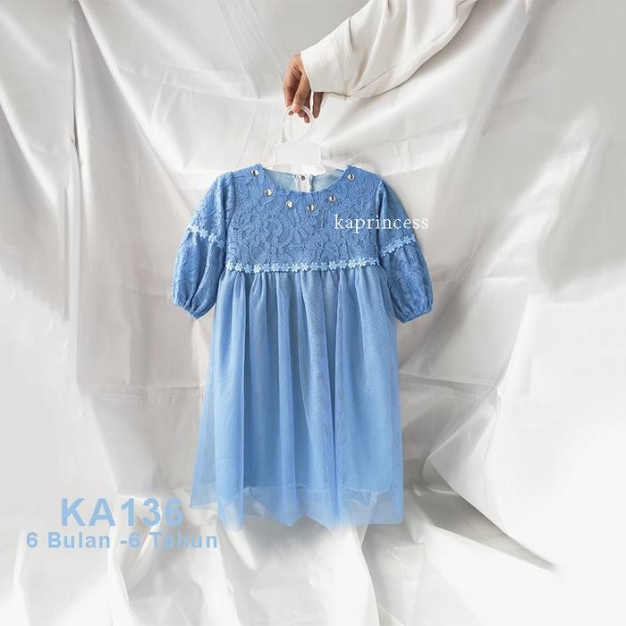 "HST.H" - DISKON Baju Denim Anak Perempuan 3 4 Tahun Model 2024 Baju Muslim Bayi Perempuan 6 12 Bula