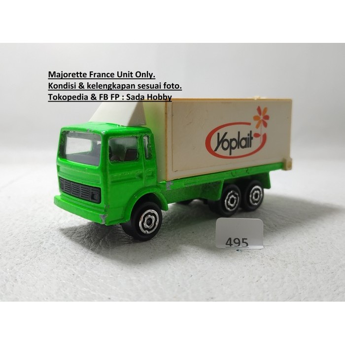 Majorette Renault Movers Container Truck Yoplait France Unit Only