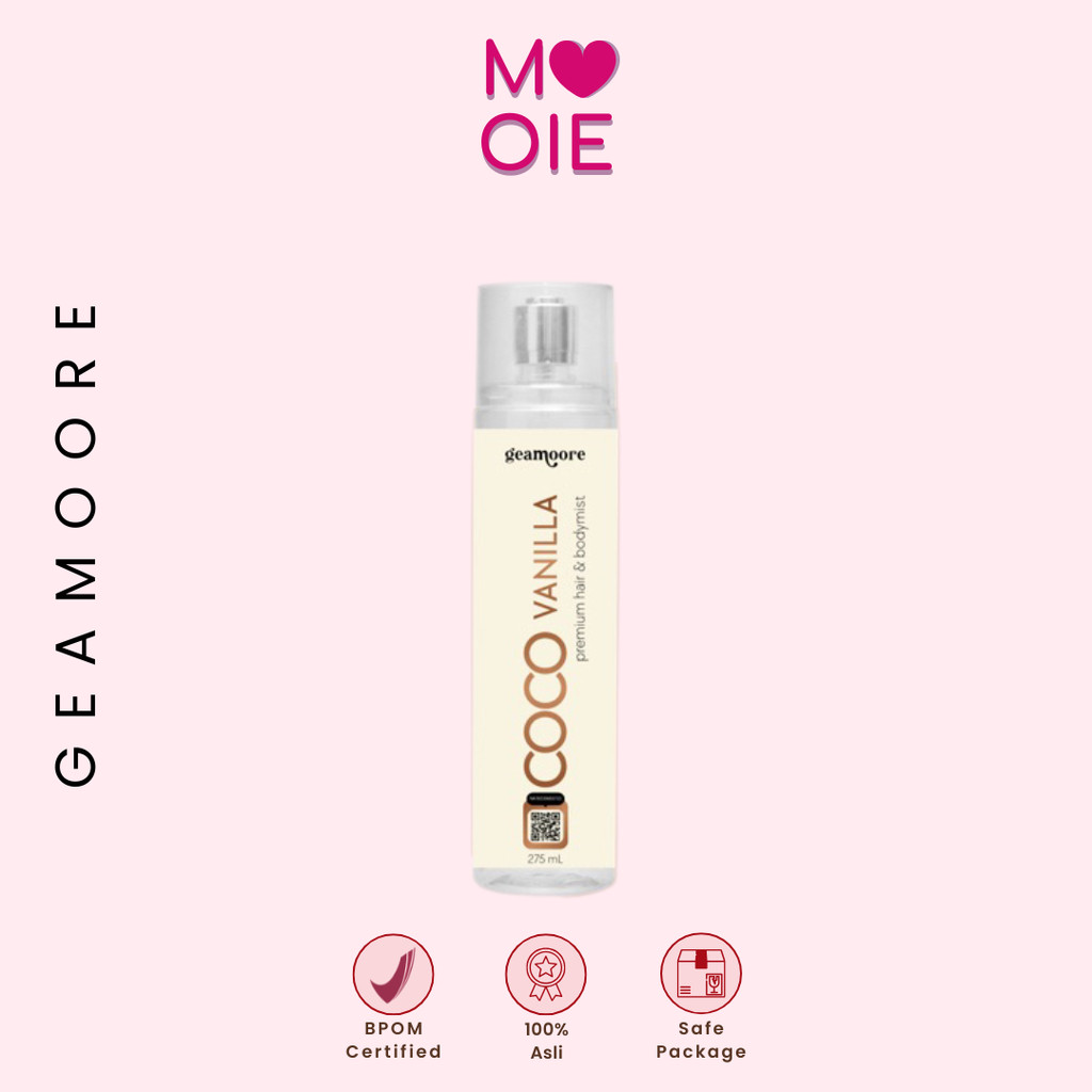 Geamoore Coco Vanilla Hair & Body Mist Premium 275 ML