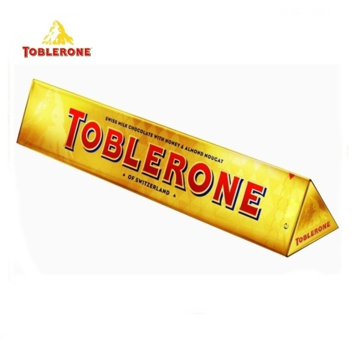 

TOBLERONE Milk Chocolate Gold Edition 200gram asal Swiss Eropa