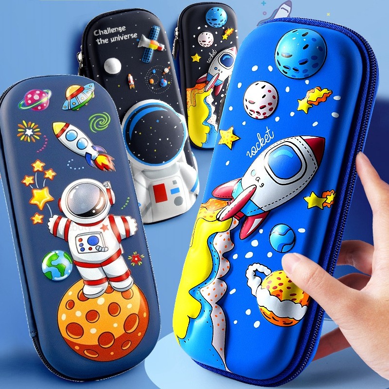 

3D EVA Large Capacity Pencil Case Pen Holder Cute Cartoon Pencil Bag For Girls Boy Kids School Stationery Pencil Box Pencilcase