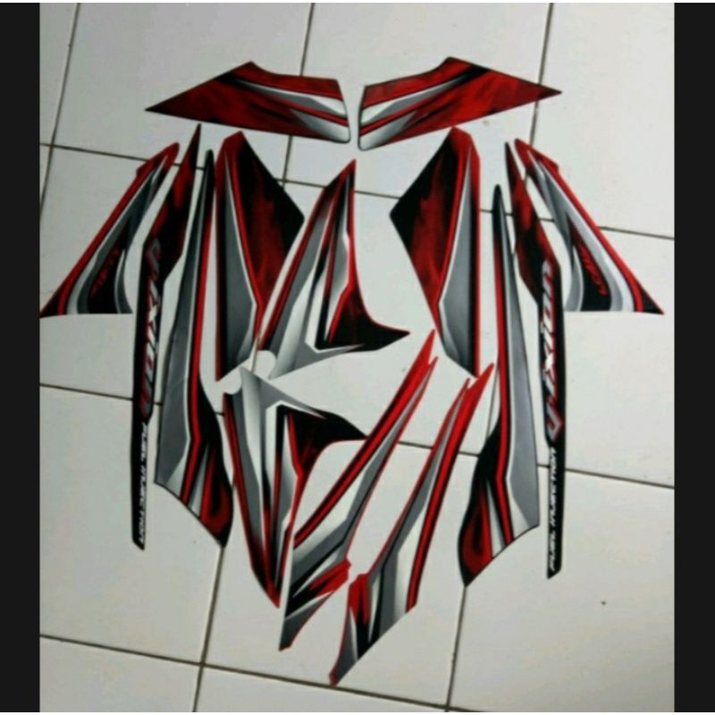 List Striping Vixion Old List Vixion Old Merah Marun  Striping Vixion Old 2011 2012 2013 Merah cokrp