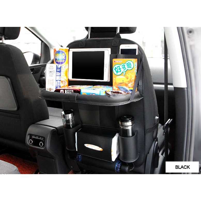 Organizer Gantungan Meja Holder Botol Air Minuman Makan HP Kursi Mobil