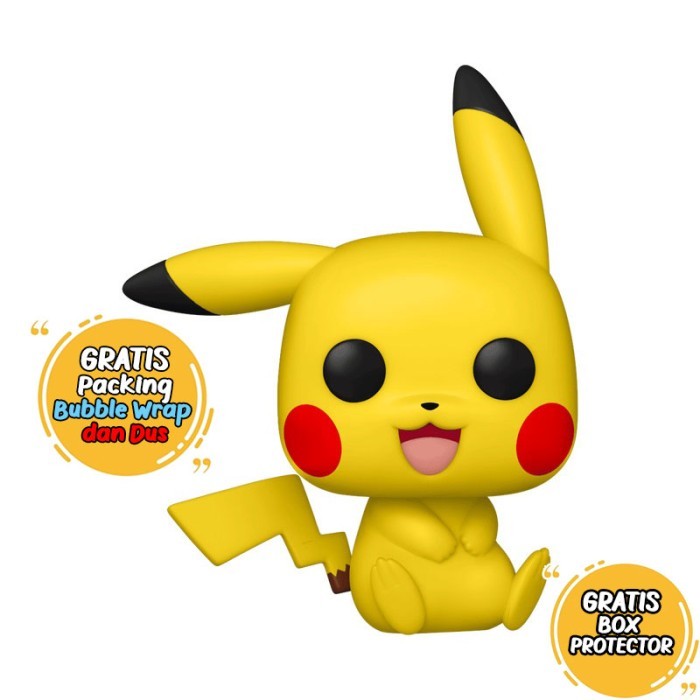 Funko POP Games Pokemon S7 - 842 Pikachu (Sitting)