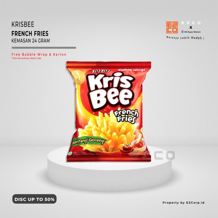 

KRISBEE FRENCH FRIES KEMASAN 24 GRAM