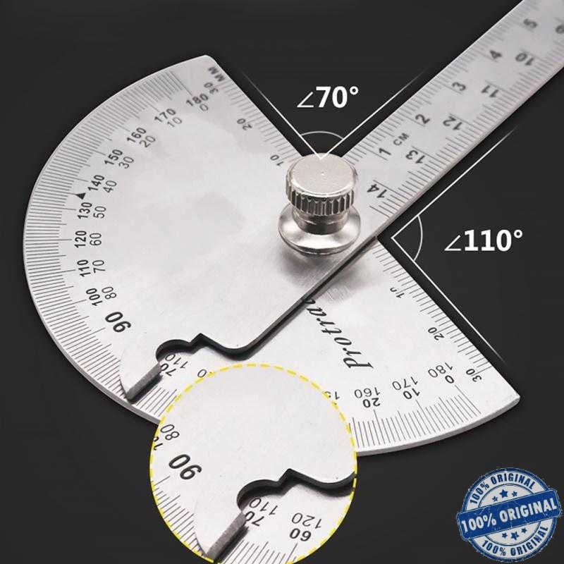 

( Store8 BISA COD ) Protractor Penggaris Busur Derajat Measuring 14.5cm 180 Degree - PR180
