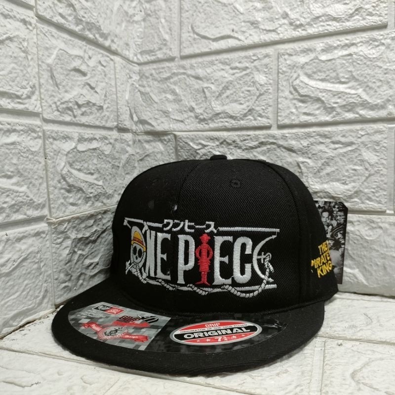 topi snapback bordir ONEPIECE topi bordir hiphop topi snapback bordir ONE PIECE