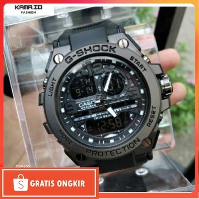 Jam Kekinian / GA WATCH Gshock G-shock GST8600 GST 8600 Olahraga Digital Jam Tangan Pria + Casing + 