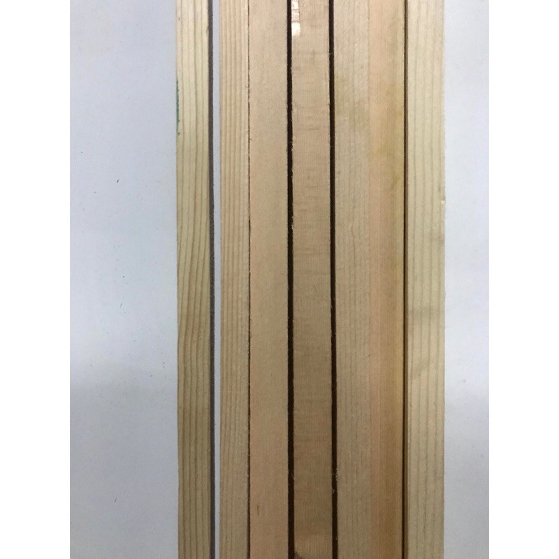 Kayu reng/lis/stick 2x1cm panjang 150cm kayu damar kurung jati belanda sudah serut halus kayu jati b