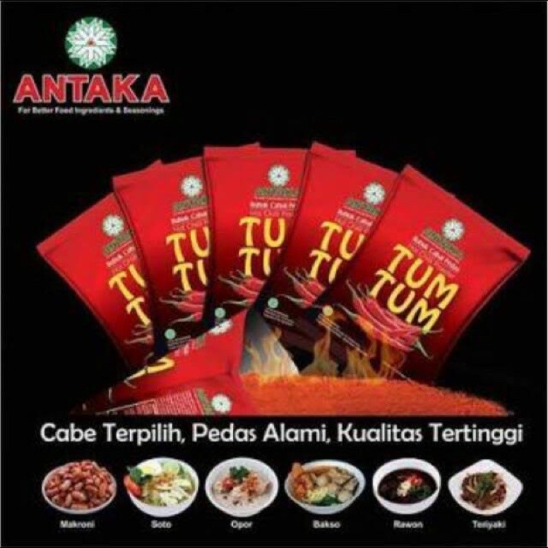 

Cabe Bubuk Tum Tum kemasan 100 gr - BEST Fresh Food