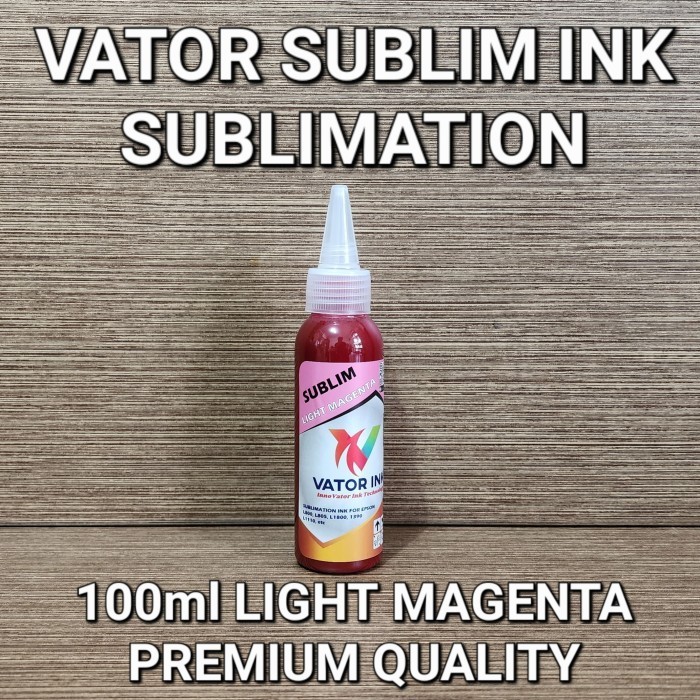 

Tinta Sublim Vator Ink 100ml Sublimation Sablon Jersey Polyester Epson - Hitam