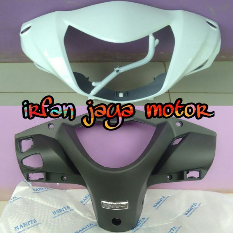 Batok kepala honda spacy putih