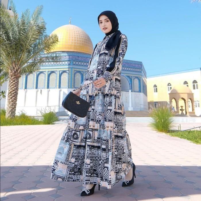 Dress Muslim Mandjha Ivan Gunawan - Allure Dress | Abaya gamis - XL