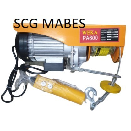 Katrol listrik / mini electric wire rope hoist / Katrol listrik