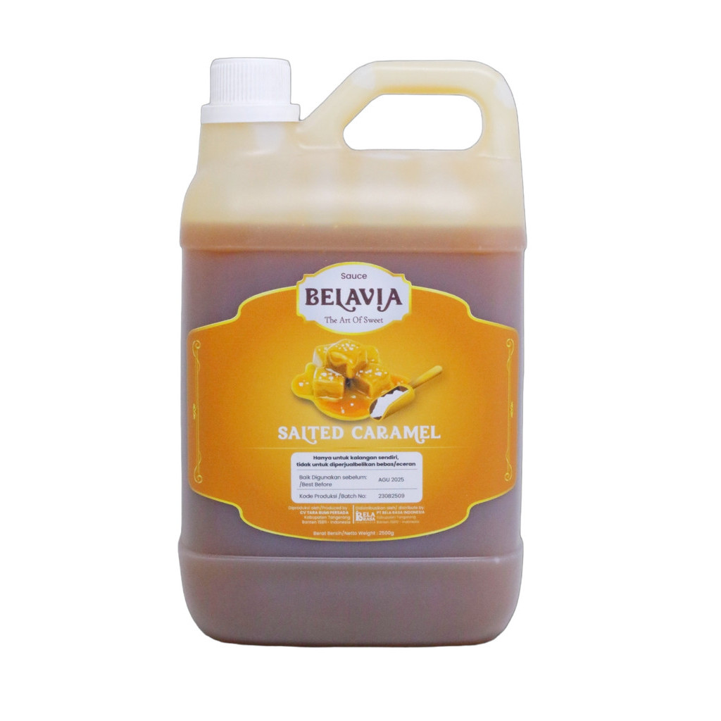 

Belavia Salted Caramel Sauce - 2500gr
