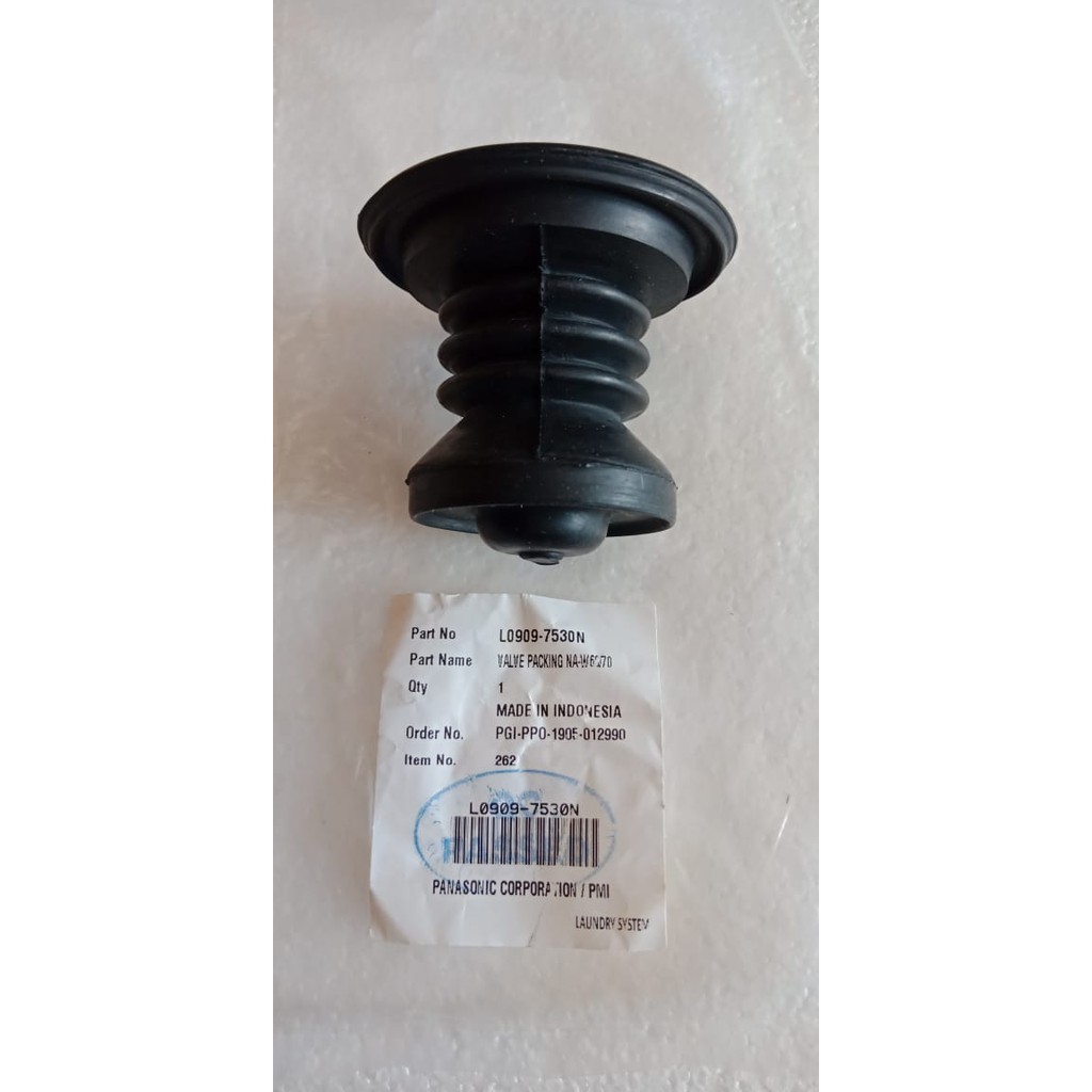KARET SEAL VALVE DRAIN AIR BUANG MESIN CUCI 2 TABUNG PANASONIC