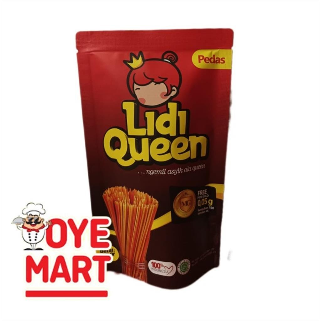 

MIE LIDI QUEEN RASA PEDAS 50GR / CEMILAN KEKINIAN