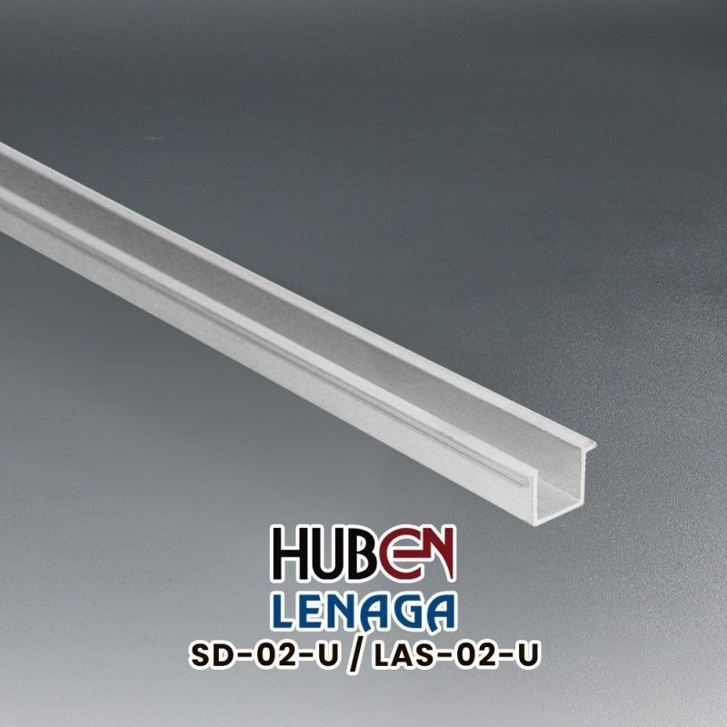 Rel Lemari Atas Huben SD-02-U Panjang 75 100 150 cm / Rel Pintu Atas Sliding Door Pintu Geser Atas A