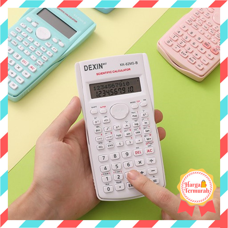 

Harga Termurah - S1188 Kalkulator Sains / Kalkulator SinCosTan 240 Fungsi / Scientific Calculator