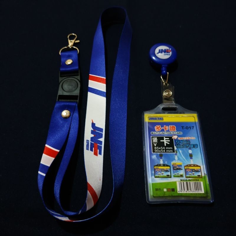 

(READY STOK) Tali Id Card JNE Printing Warna bisa Satuan Murah