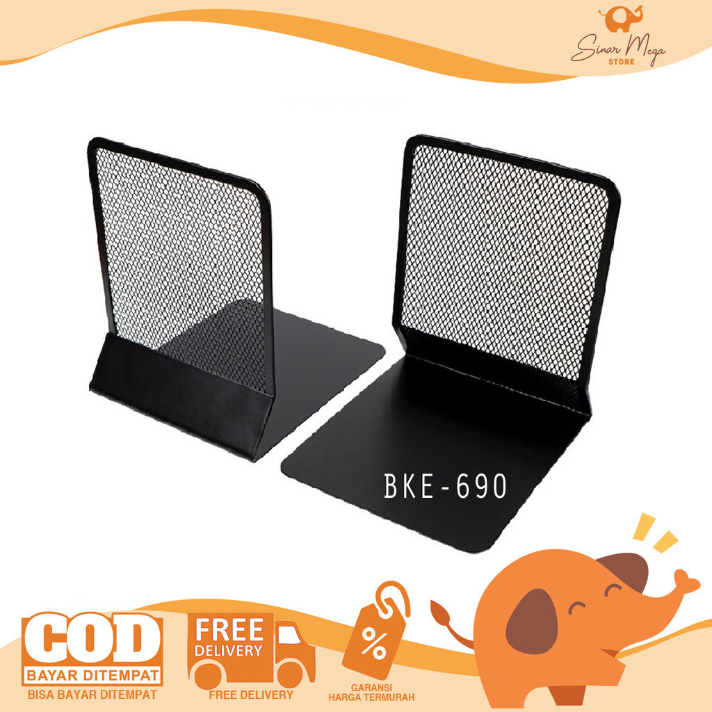 

Joyko Book End BKE-690 Pembatas Penyandar Buku Stand Book Murah