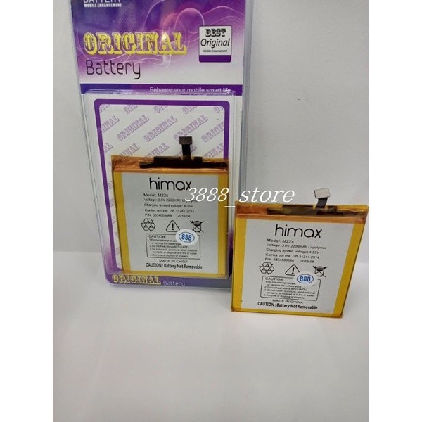 BATERAI HIMAX X1 M22S ORIGINAL BATTERY