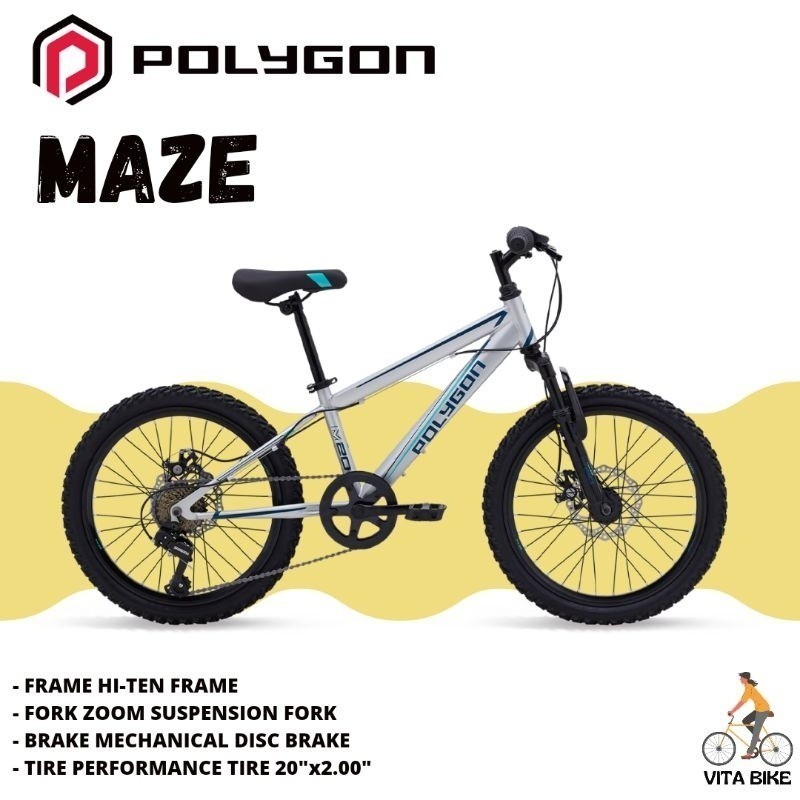 Sepeda Anak Polygon Maze