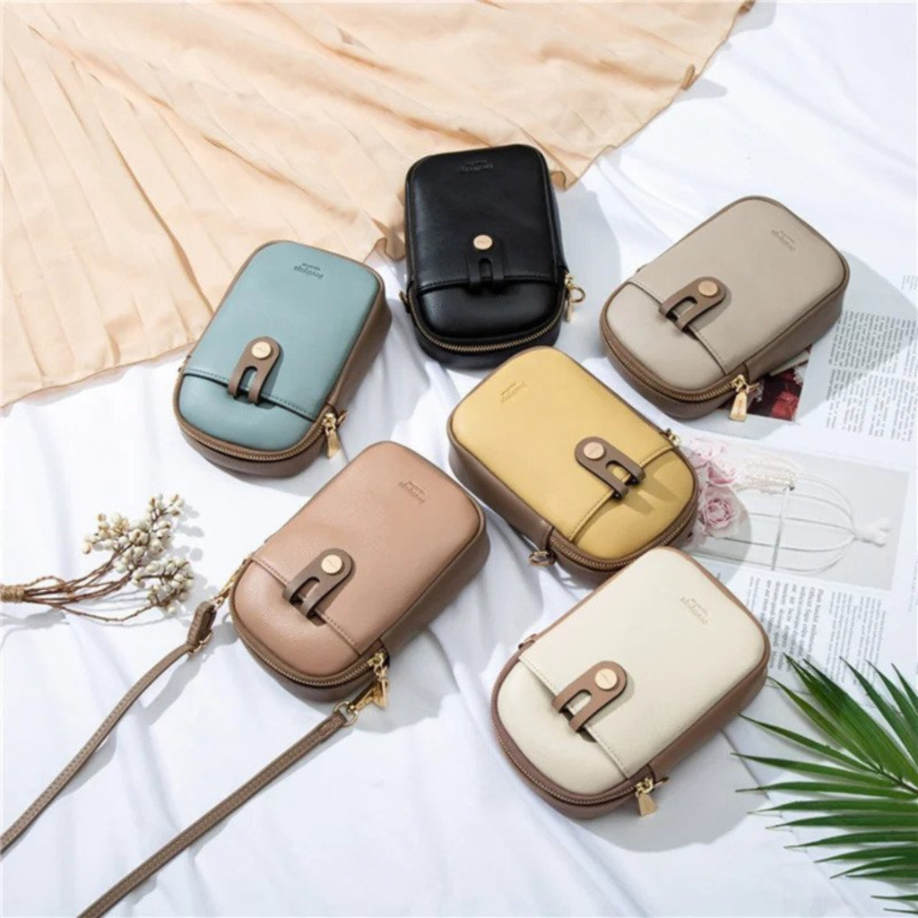 ❣️Promo❣️  [MUAT JENIS HP] MIKY POLOS TAS - DOMPET/TAS HP | DOMPET/TAS KOREA | TAS SELEMPANG HP | TA