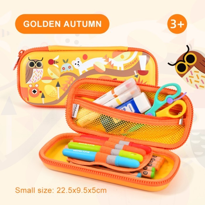 

Mideer Pencil Case Kotak Pensil Anak - Orange