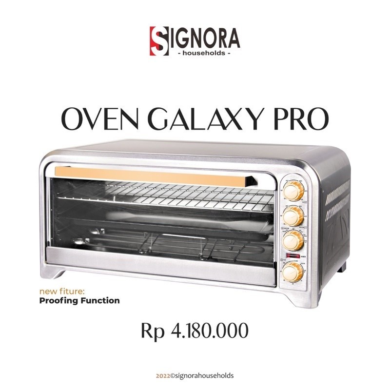 OVEN GALAXY PRO NEW SERIES SIGNORA (KHUSUS GRAB/GOJEK CAR) ***WAJIB CHAT ADMIN***