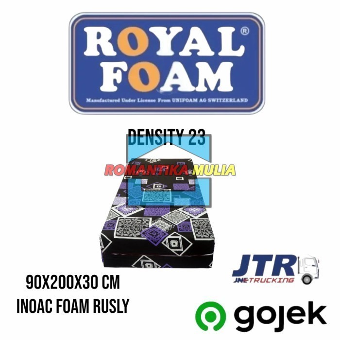 (SIAP KIRIM) kasur busa royal foam 90x200x30 cm garansi 15 tahun