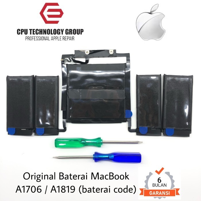 Baterai MacBook Pro 13 inch A1706 / A1819