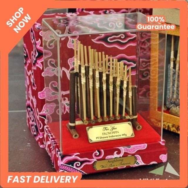 Tidiart - Souvenir Miniatur Angklung eksklusif Tutup Acrilic Acrilik