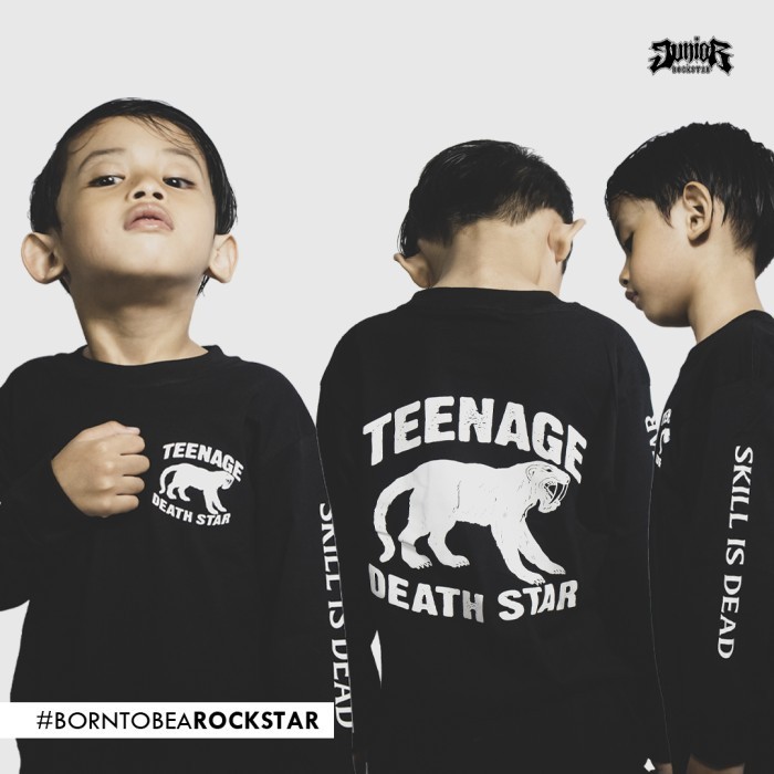 Terlaris ✨ -Official Merchandise T-shirt Anak Teenage Death Star (TDS) Long Sleeve - int:xl