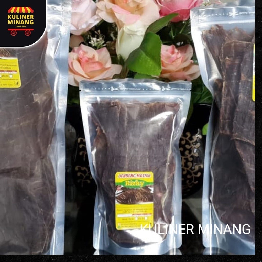 

Kuliner Minang Dendeng Masiak kering mentah Taram 100g 100 gr Oleh Oleh Cemilan Makanan Khas Padang Jajanan Snack