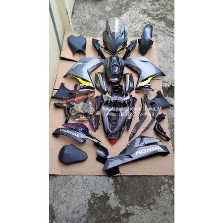 Body Fullset Bodi Fulset Full Ful Cover Set Kap New CBR 250 RR 250RR CBR250 CBR250RR Baby Facelift D