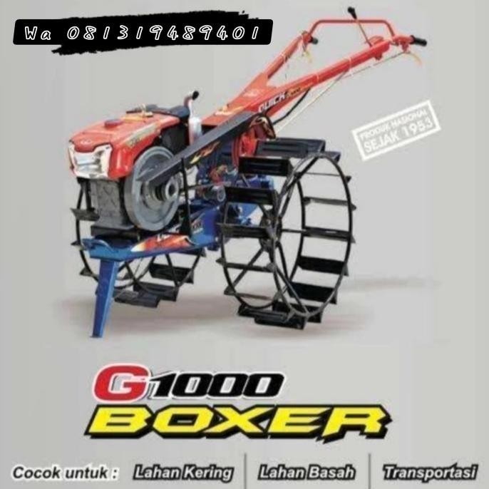 BIG SALE Promo Traktor Quick G1000 Lengkap Rd85 /Rd85 Traktor Sawah Best