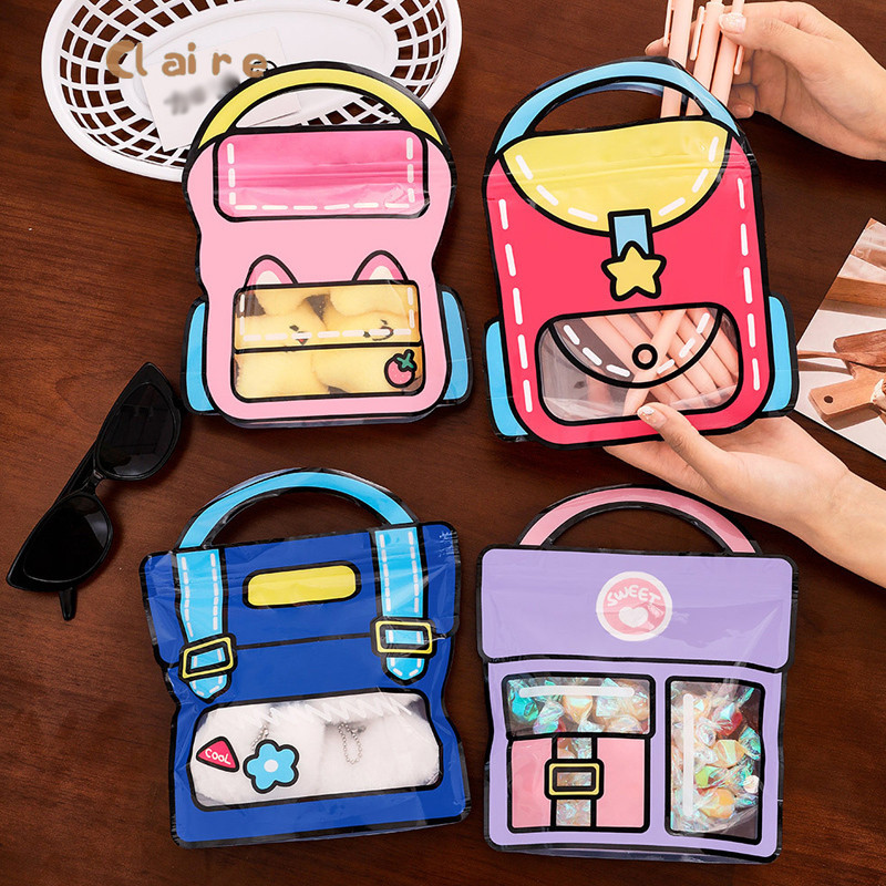 

Tas kemasan/ Tote Bag / Hand Bag Ulang Tahun/ tas pembungkus kado/ gaya kartun yang lucu/ Gaya Ins Tas Kemasan Suvenir Lucu