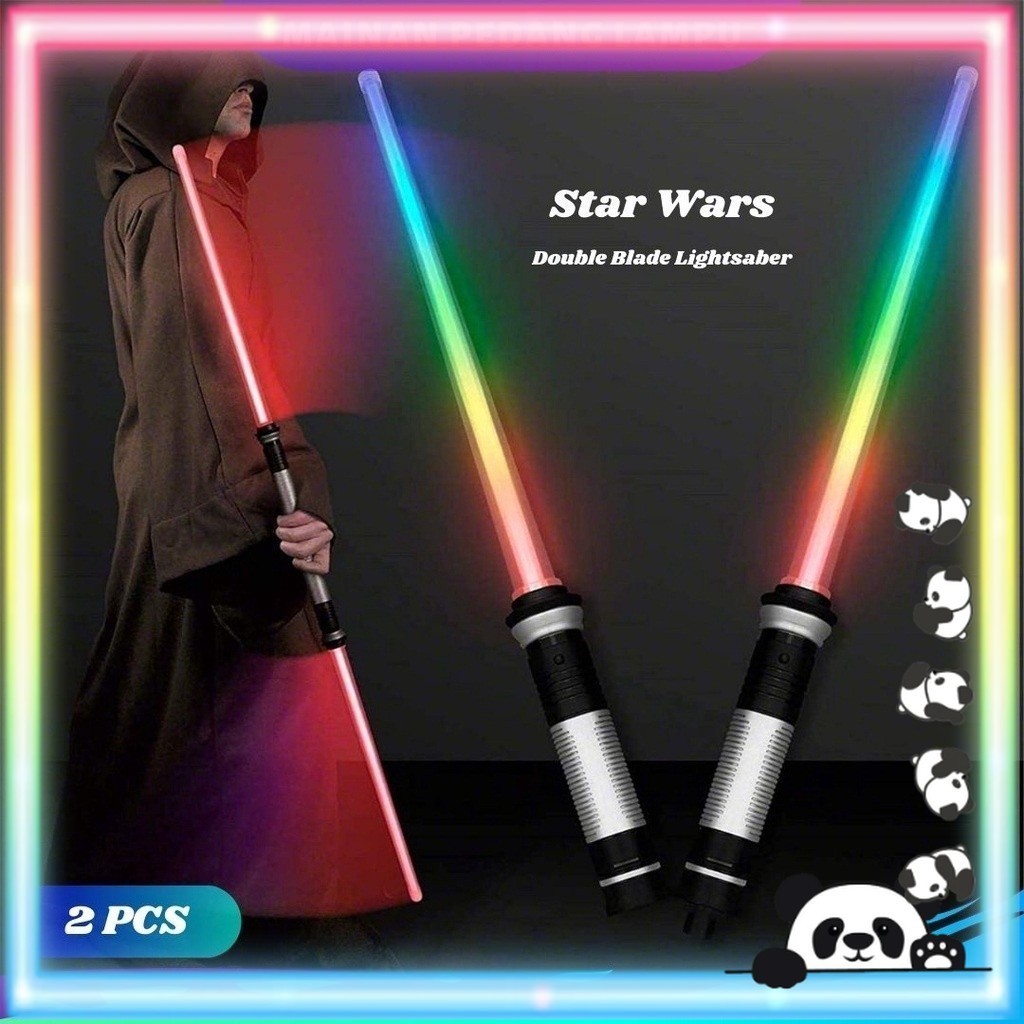 Starwars cosplay Mainan pedang starwars pedang lampu light saber cosplay pedang laser sword