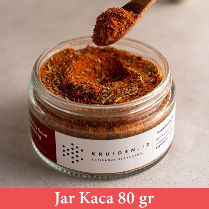 

New Produk- [Terlaris] Smokey Cajun Seasoning Kruiden.id Spicy Garlic Cayenne - Regular Jar