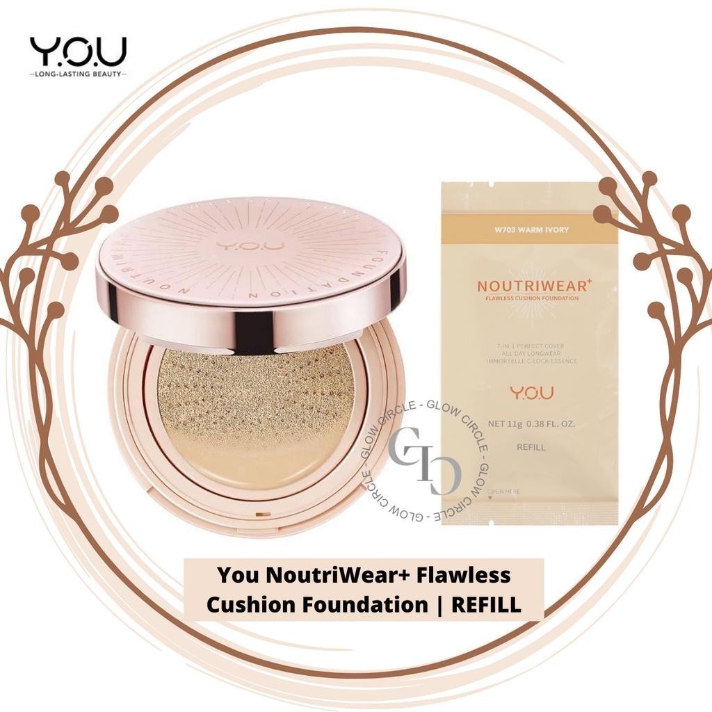 ❤️BN❤️ YOU NoutriWear+ Flawless Cushion Foundation | REFILL
