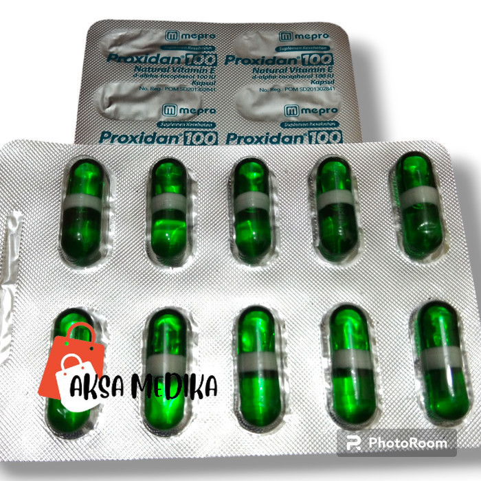 PROXIDAN 100 NATURAL VITAMIN E -ORIGINALE -aksamedika